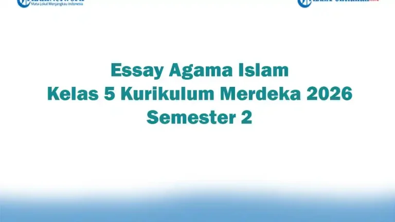 10 Soal agama islam kelas 5 semester 2 dan kunci jawaban terbaru ini bantu siswa paham