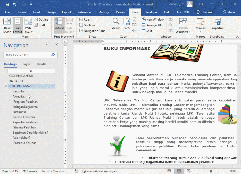 3 Cara Tercepat Mengeluarkan Navigation di Word yang Jarang Diketahui Pekerja Profesional