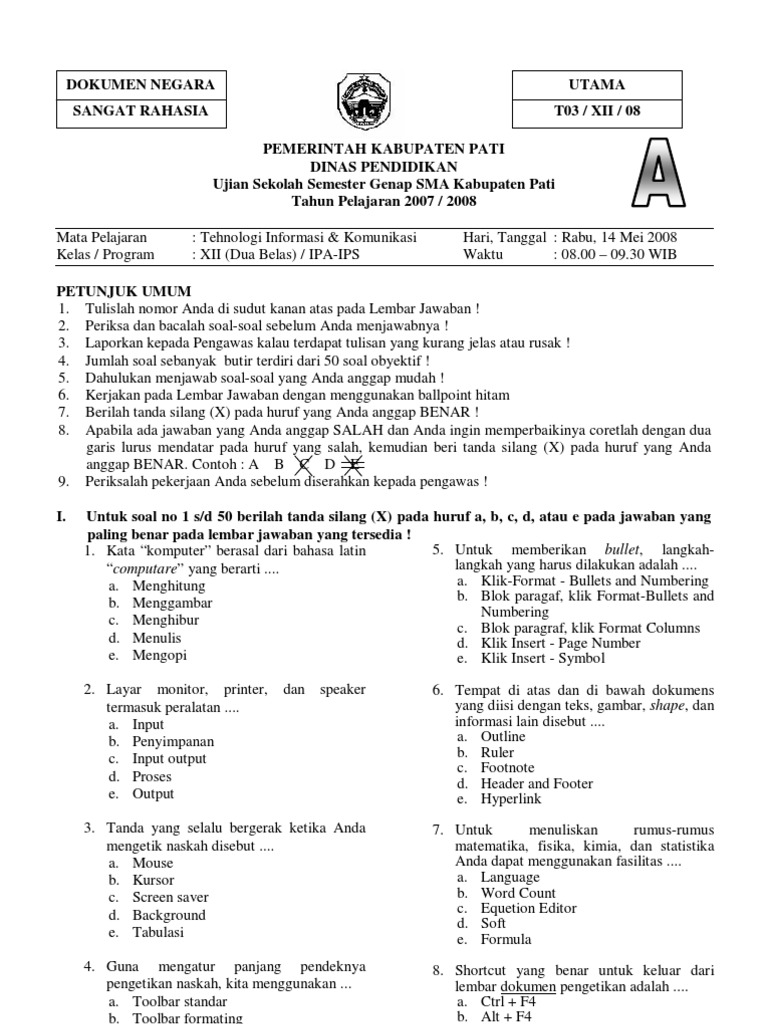 7 Rahasia Menguasai Soal Ujian Kelas 8 Semester 2 Bahasa Indonesia Agar Nilai Maksimal
