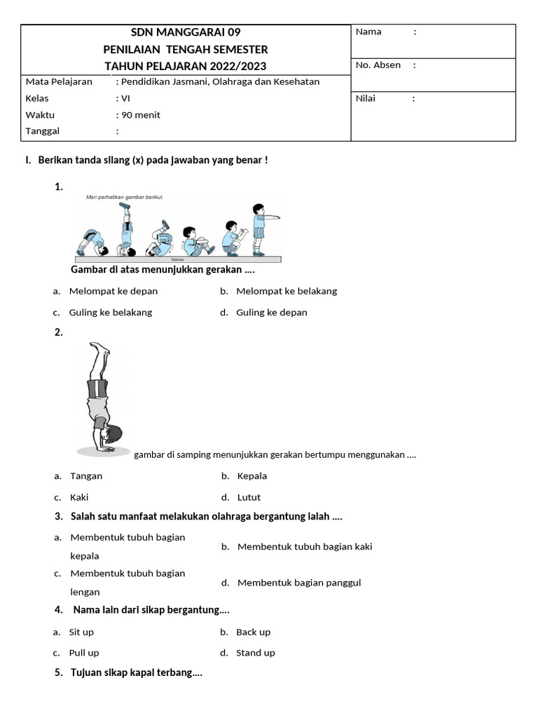 7 Rahasia Nilai Sempurna Soal PTS PJOK Kelas 6 Semester 2 yang Jarang Diketahui Siswa 7 Rahasia Nilai Sempurna Soal PTS PJOK Kelas 6 Semester 2 yang Jarang Diketahui Siswa