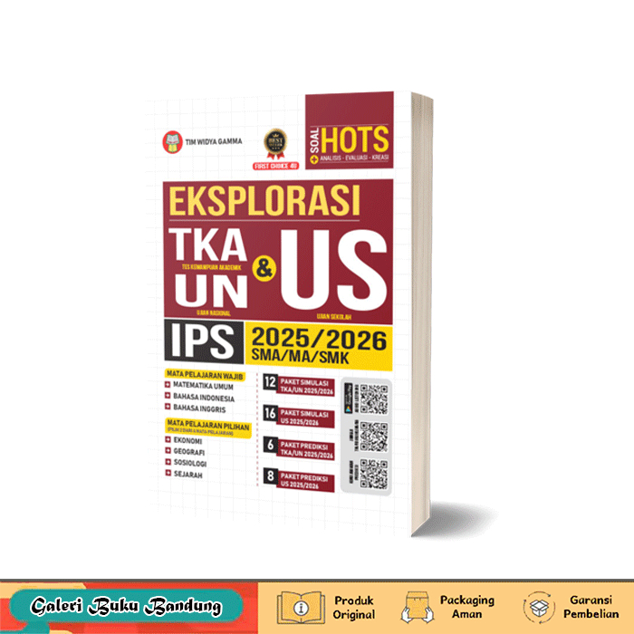 Jual Buku Eksplorasi TKA UN US Ujian Sekolah IPS 2025 2026 SMA MA