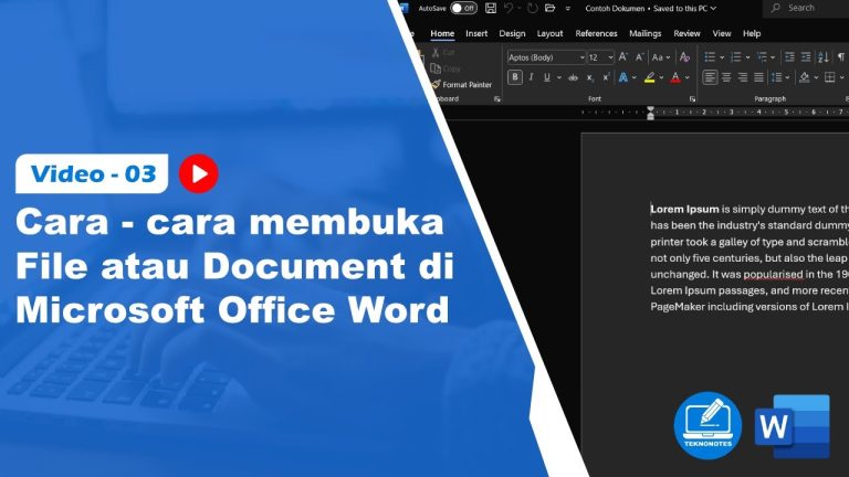 7 Rahasia Cara Menduplikat File Word dengan Cepat Tanpa Perlu Aplikasi Tambahan Lagi