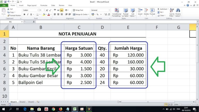 cara menuliskan mata uang rupiah secara otomatis di word 2007