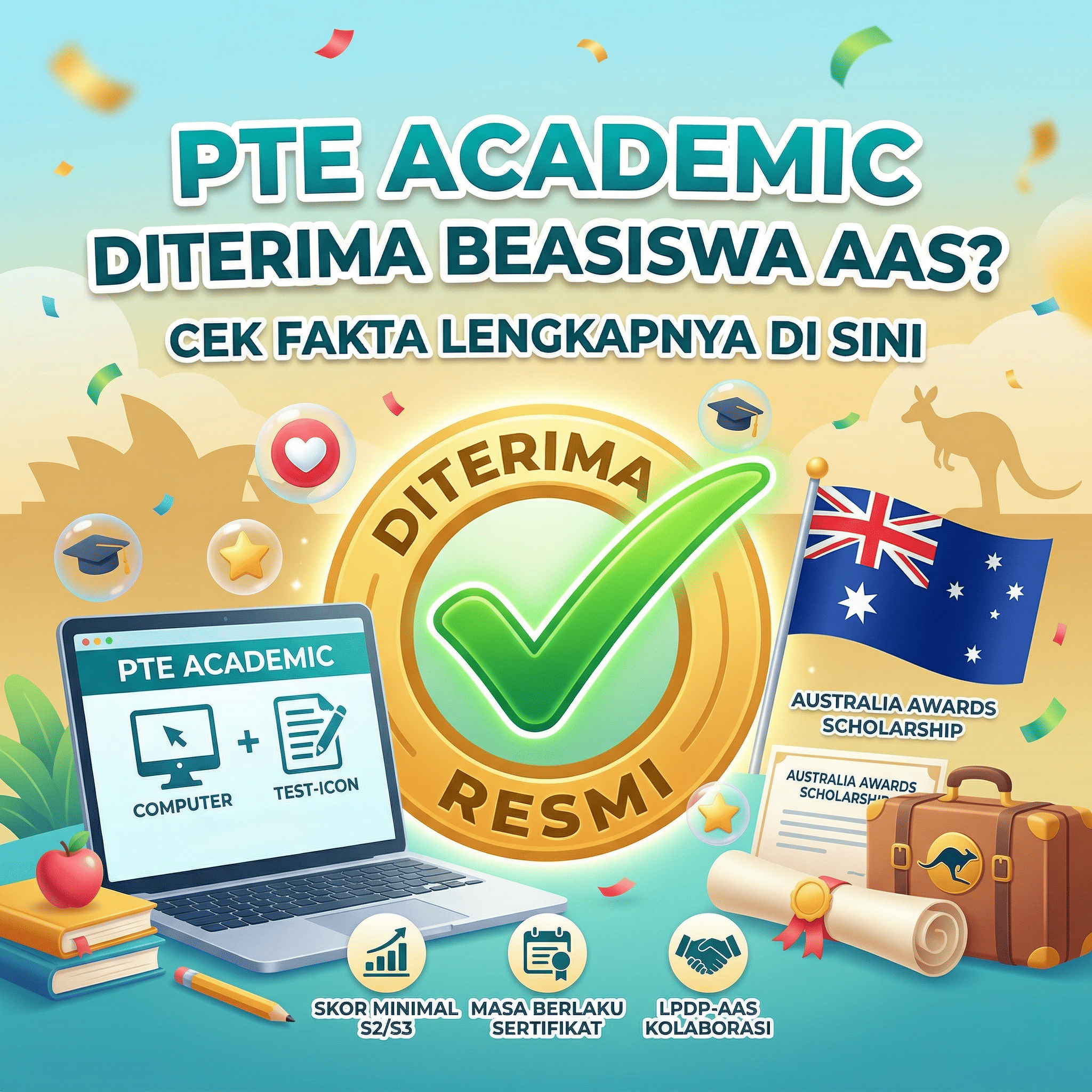 Apakah PTE Academic Diterima Beasiswa AAS Cek Fakta Lengkapnya Apakah PTE Academic Diterima Beasiswa AAS Cek Fakta Lengkapnya