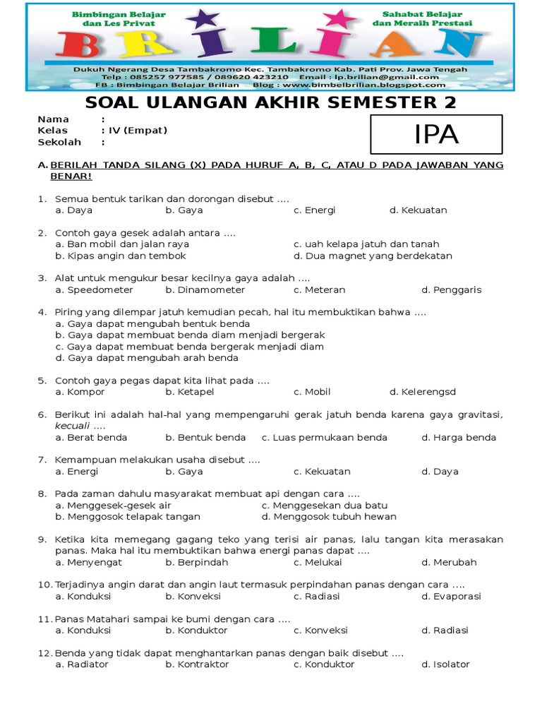5 Rahasia Mengisi LJUS Ujian Sekolah IPA Kelas 6 yang Wajib Tahu 5 Rahasia Mengisi LJUS Ujian Sekolah IPA Kelas 6 yang Wajib Tahu
