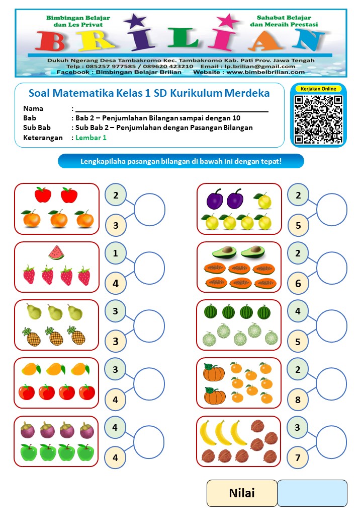 Ternyata Ini Contoh Soal dan Kisi Kisi Matematika Hidup Rukun Kelas 1 yang Wajib Guru Tahu Ternyata Ini Contoh Soal dan Kisi Kisi Matematika Hidup Rukun Kelas 1 yang Wajib Guru Tahu
