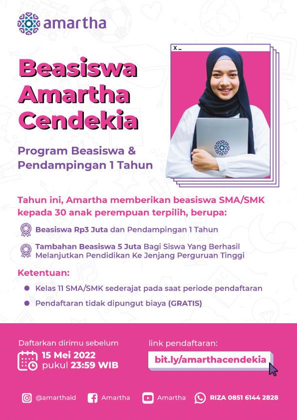 7 Fakta Beasiswa Amartha Cendekia 2026 yang Jarang Diketahui, Ternyata Bisa Kuliah Gratis ke Austria 7 Fakta Beasiswa Amartha Cendekia 2026 yang Jarang Diketahui, Ternyata Bisa Kuliah Gratis ke Austria