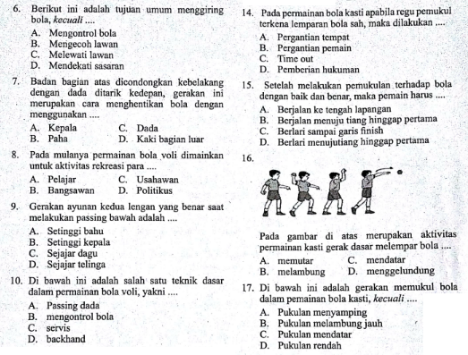 7 Rahasia Contoh Soal UAS PJOK Kelas 7 Semester 1 yang Wajib Tahu Sebelum Ujian Dimulai 7 Rahasia Contoh Soal UAS PJOK Kelas 7 Semester 1 yang Wajib Tahu Sebelum Ujian Dimulai