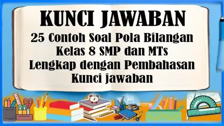 contoh soal dan kunci jawaban plh kelas 8 semester 1
