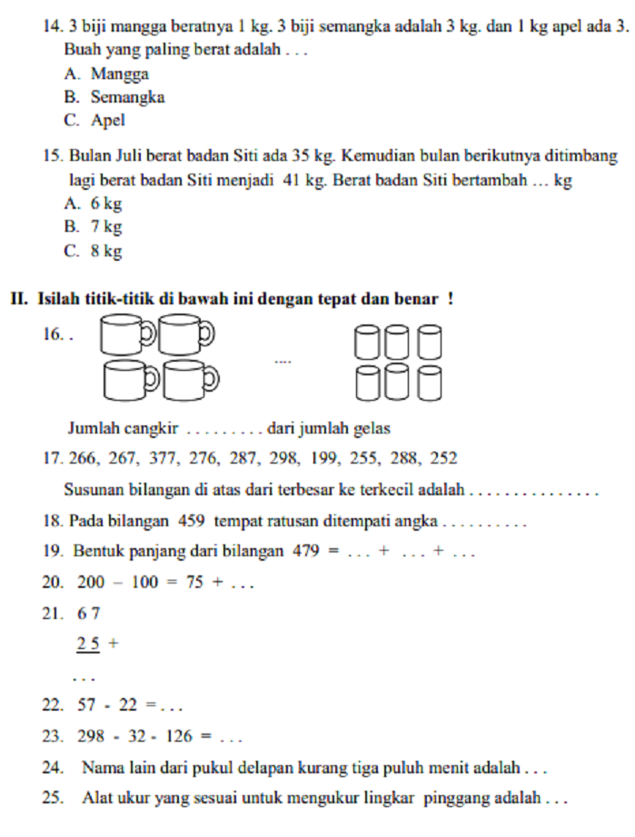 Rahasia Lulus Ujian dengan Soal Tema 4 Kelas 1 Bimbel Brilian yang Wajib Tahu Rahasia Lulus Ujian dengan Soal Tema 4 Kelas 1 Bimbel Brilian yang Wajib Tahu