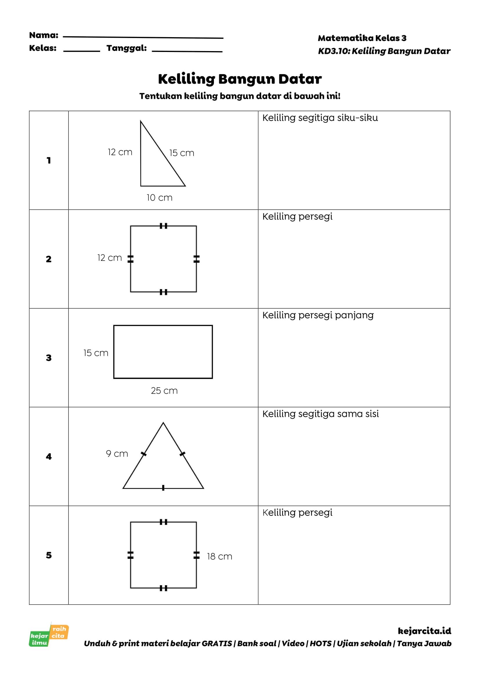 Rahasia Jawab Cepat soal soal bangun datar kelas 3 sd Agar Anak Langsung Pintar Rahasia Jawab Cepat soal soal bangun datar kelas 3 sd Agar Anak Langsung Pintar