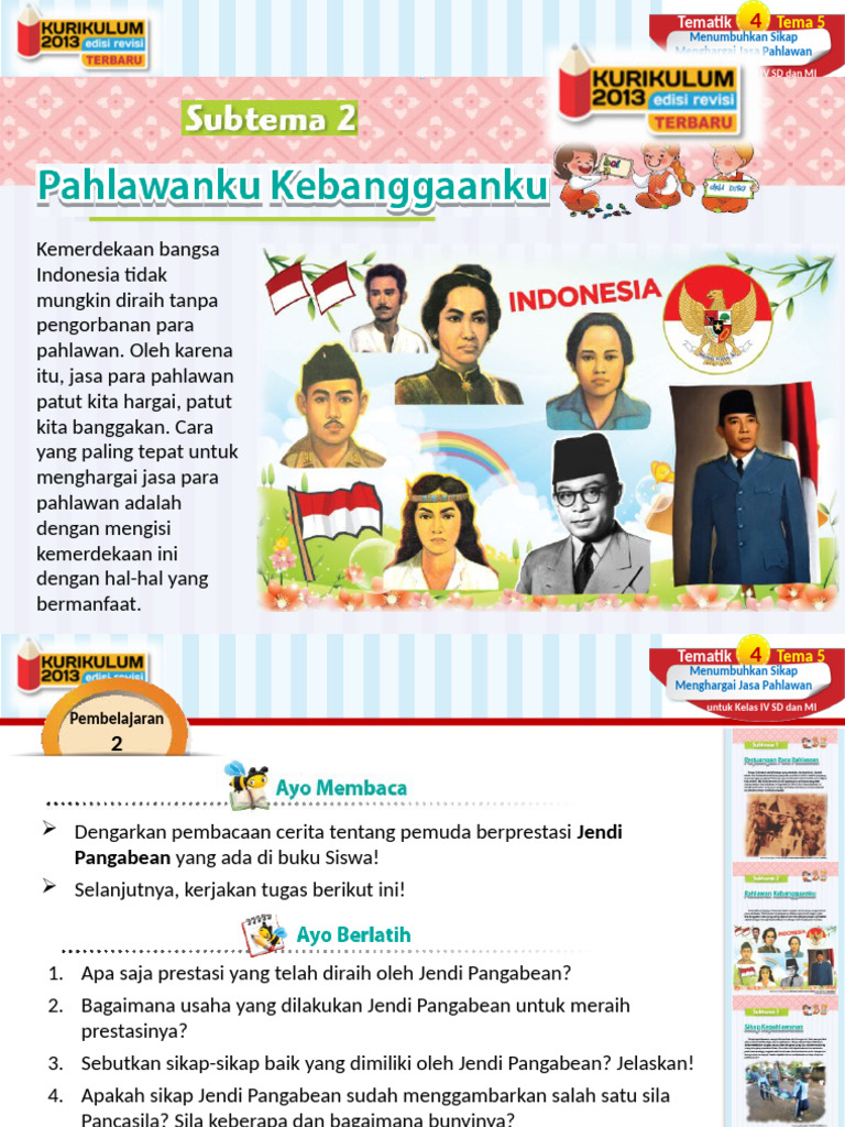 Rahasia Sukses Siswa: Bocoran Contoh Soal C4 Kelas 4 Tema 5 Subtema 2 Terbaru