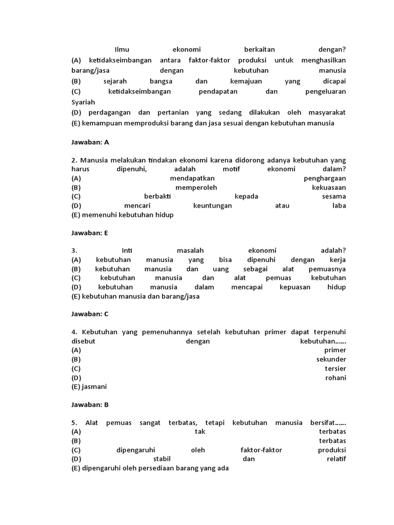 Wajib Tahu Bocoran Soal Soal Ekonomi SMA Kelas 3 Kurikulum 2013 Agar Lulus Ujian Wajib Tahu Bocoran Soal Soal Ekonomi SMA Kelas 3 Kurikulum 2013 Agar Lulus Ujian